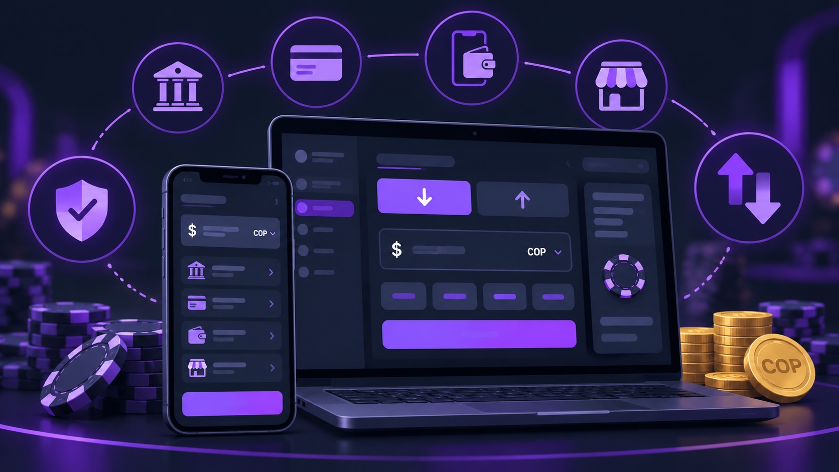 Métodos de pago para casinos online en Colombia