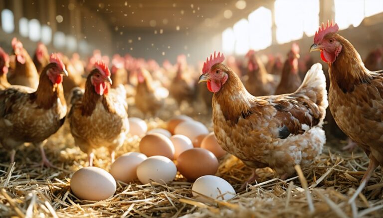 gallinas ponedoras maximizando la producción de huevos