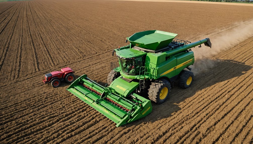 las máquinas orquestan trabajos agrícolas precisos