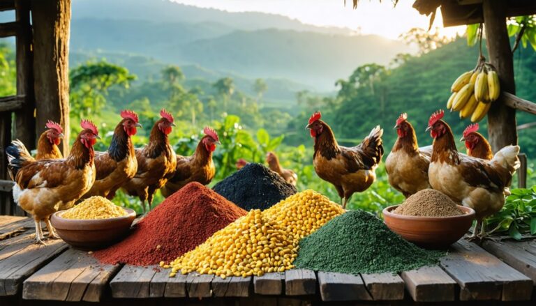 pienso y concentrados para aves domésticas