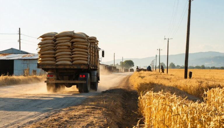 logística rural distribución nacional de suministro